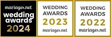 Lecomte Traiteur Weddingawards 2024 2023 et 2022