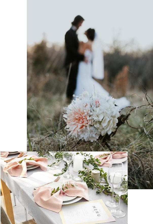 fleuriste et photographe pour mariages à Montpellier