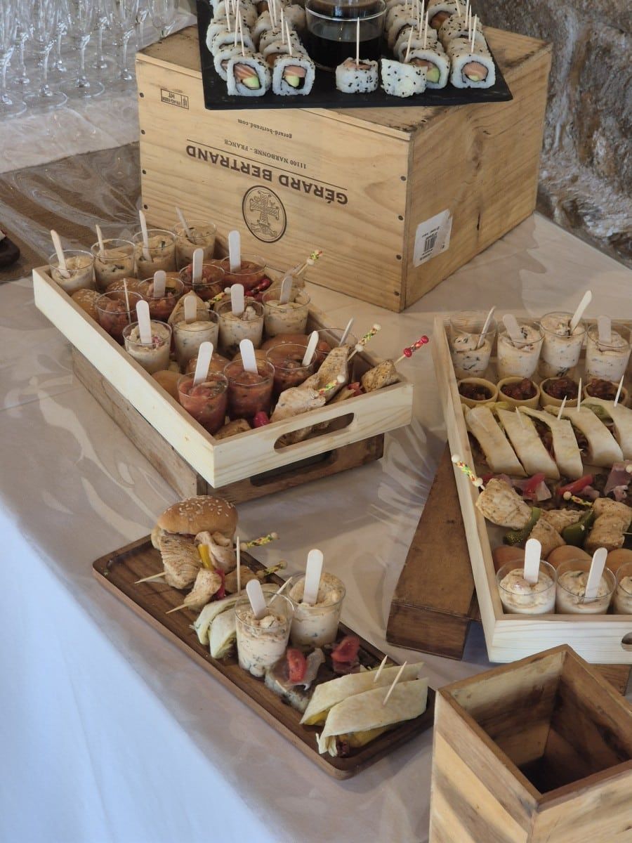 Lecomte Traiteur plateaux bouchées mariage Montpellier