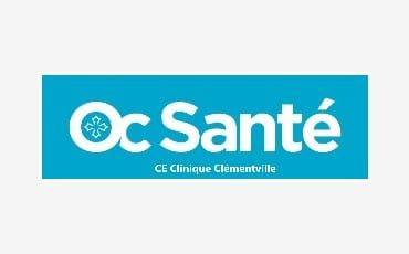 Logo OC SANTE Clinique Clémentville